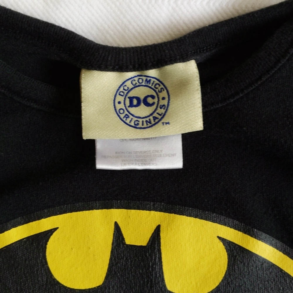 dc comics batman long sleeve bodysuit diaper shirt 18-24 months baby - Picture 3 of 6